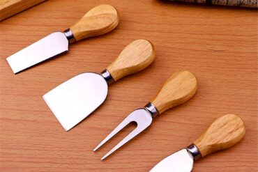Stainless Steel  4PCs Cheese Knife Set