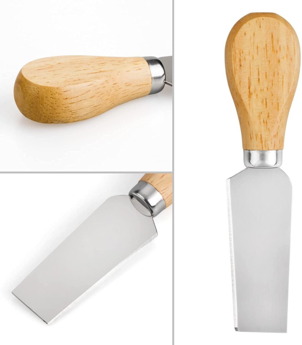 Stainless Steel  4PCs Cheese Knife Set - Image 4