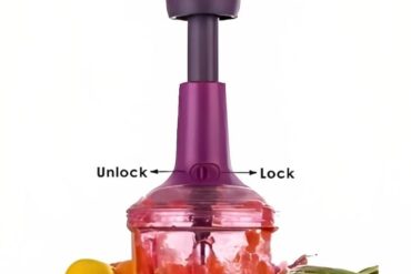 Super Mom Push & Chop Chopper |1000ml Manual Food Processor