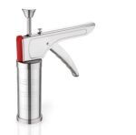 Apex Stainless Steel Sev Sancha With Handle Grip Include 15 Steel Jalis