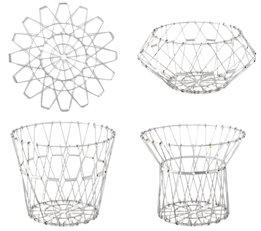 Stainless Steel Flexible Multi Purpose Fruit Basket