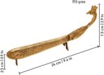 Brass Agarbatti  Holder Stand  Peacock Incense Stick Burner Stand - Image 3