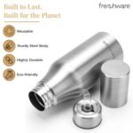 Stainless Steel Oil Dispenser Pot,350 ml With Lid - Image 2