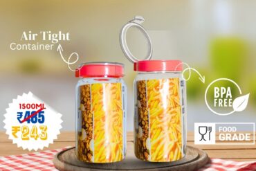 Polyset Fresh Lock Round Container (2 Pcs Set)