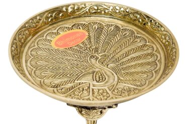 Brass Peacock Design Pin Tray  No-4