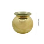 Brass Pongal Uruli No-3 - Image 2