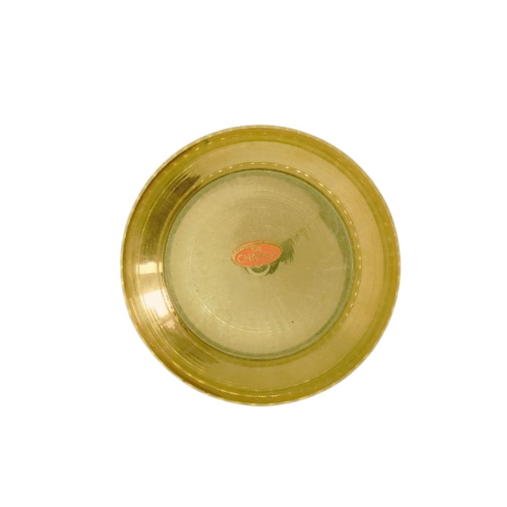 Brass Halwa Plate