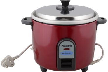 Panasonic Electric Rice Cooker - Burgundy, 1 L Sr-Wa10E(Ge9), 1 Liter