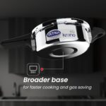 Ultra Triply Krono Pressure Cooker 3.5 Litre | Whistle Counter | Spillage Control | AISI 304 Food Grade Stainless Steel Cooker | 5 Years Warranty | Cooks Fast & Saves Gas | SCTS Technology - Image 2