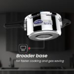 Ultra Triply Krono Pressure Cooker 4.5 Litre | Whistle Counter | Spillage Control | AISI 304 Food Grade Stainless Steel Cooker | 5 Years Warranty | 1.2 MM... - Image 6