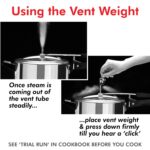 Hawkins Vent Weight Or Whistle for Stainless Steel and Stainless Steel Contura, Bigboy and Miss Mary Pressure Cooker, 1.5 Liter - Image 4