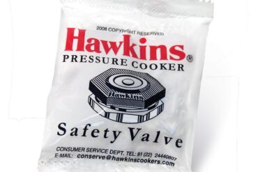 Hawkins Aluminium Safety Valve For All Hawkins Pressure Cookers From 1.5 Litre To 14 Litre, Black, Standard (BP SV), 14 Liter