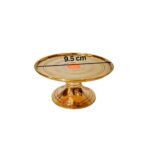 Brass Decorative Round Pooja Kamatshi Diya Stool (Stand)