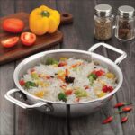 Triply kadhai 26 cm Stainless Steel Even Heat Distribution Induction & Gas Compatible - Image 5