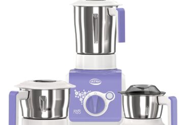 ULTRA Stealth neo MixerGrinder,750W,AISI304 Food Grade SS Jars &Blades,Serrated Stainless Steel Blades,Lesser noise,ABS Body,3Jars Small (0.5L),Medium (0.8L), Large(1.5L), 5Year Motor Warranty