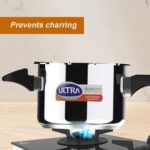Ultra Duracook Mini Celebrations pack of 2L & 3L Pressure cooker,Gifting,SS304 FoodGrade,Interchangeable Lids,Frothcollector,Induction,3 Layer Composite Base,solid Bakelite handles,ISI,10Y Warranty - Image 3