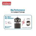 Vidiem Vita Spice 500 W Personal Blender/Mixer/Grinder/Smoothie Maker | 22000 RPM Aria CoolTec Motor | 3 Jars (500 ml + 250 ml jar & 300 ml SS Chutney Jar) | 3 Year Motor Warranty | Beyond Blending - Image 3