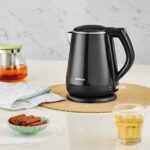 Havells Aqua Plus Electric Kettle 1.2 Litre, 1250 Watt | 304 Stainless Steel Inner Body | Cool Touch Body | Auto Shut-Off |Wider Mouth|2 Years Door Step Warranty by Havells (Black) - Image 10