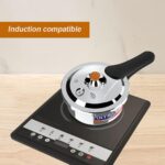 Ultra Duracook Junior Celebrations pack of 3.5L & 5.5L Pressurecooker,Gifting,SS304 FoodGrade,Interchangeable Lids,Frothcollector,Induction,3LayerCompositeBase,solid Bakelite handles,ISI,10Y Warranty - Image 3