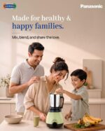Panasonic Mixer Grinder For Kitchen MX-GN5003 TRIMAX Series Powerful 750W |3 Jars Stainless Steel Multipurpose Chutney-Mill-& Blender Jars| Warranty 2 Years on Product & 5 Years on Motor (Blue) - Image 3