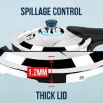 Ultra Duracook Triply Pressure Cooker 5.5 Litre | AISI 304 Food Grade Stainless Steel Cooker | 5 Years Warranty | Injection Moulded Handles | Induction Compatible Broad Base | Non-Stick Finish - Image 3