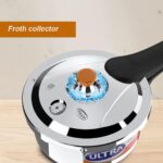 Ultra Duracook Junior Celebrations pack of 3.5L & 5.5L Pressurecooker,Gifting,SS304 FoodGrade,Interchangeable Lids,Frothcollector,Induction,3LayerCompositeBase,solid Bakelite handles,ISI,10Y Warranty - Image 2