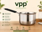 Stainless Steel Sauce Pan, Tea Pan, Milk Pan Heavy Gauge 500ml Capacity (Induction and Gas Stove Friendly) - Image 2