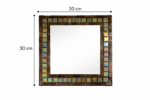 VPP Premium Decorative Square Wall Mirror - Image 3