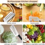 VPP Stainless Steel Vegetable Cutter Cabbage Shredder Blades for Slicing, Grating & Shredding - Image 3