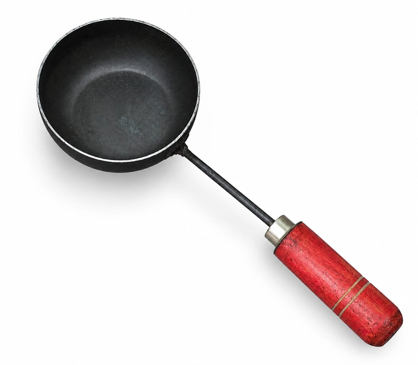 WhatsApp Image 2026-07-10 at 7.24.40 PM (1) Iron Thalippu Karandi with Wooden Handle - Image 1