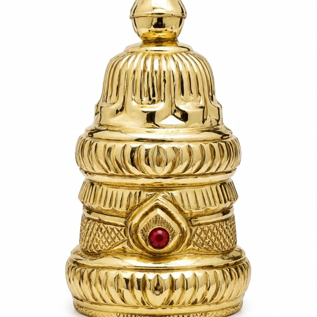 Brass Full Kireedam 3 Inch