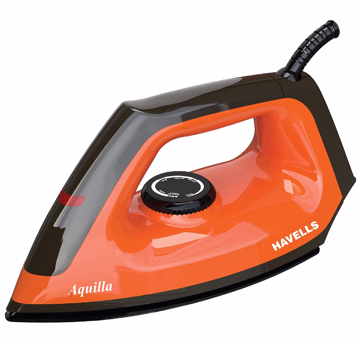 614Rg4fWVVL._SL1200_ (1) Havells Aquilla Dry Iron, Orange/Black, 1000 Watts - Image 1