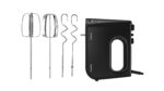 Havells Numixo 300 watt Hand Mixer with Single Eject Button | 5 Speed Turbo Function | Stainless Steel Hooks | 1300 RPM & 2 Years Warranty (Black) - Image 2