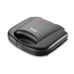 Prestige PGMFB 800 Watt Grill Sandwich Toaster with Fixed Grill Plates, Black