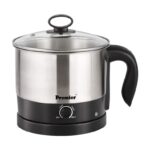 Premier Electric Stainless Steel Multi Kettle Stew 1.2l 600w Ek4814 - Versatile Cooking With Accessory, Compact Design For Modern Kitchens, Easy To Use, Lightweight Kettle Stew